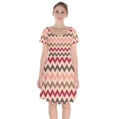 Pattern 112 Short Sleeve Bardot Dress by GardenOfOphir