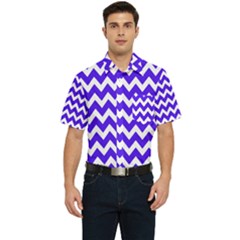 Pattern 116 Men s Short Sleeve Pocket Shirt  by GardenOfOphir
