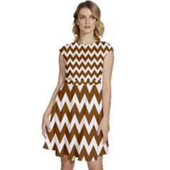 Pattern 117 Cap Sleeve High Waist Dress by GardenOfOphir