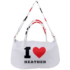 I Love Heather Removal Strap Handbag by ilovewhateva