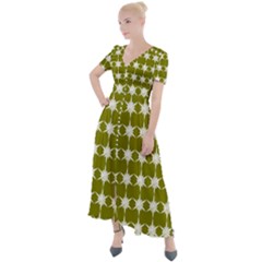 Pattern 153 Button Up Short Sleeve Maxi Dress by GardenOfOphir