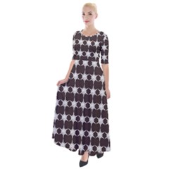 Pattern 155 Half Sleeves Maxi Dress by GardenOfOphir