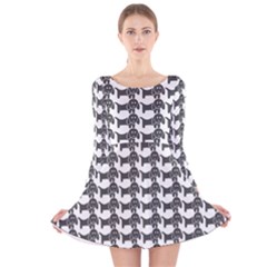 Pattern 160 Long Sleeve Velvet Skater Dress by GardenOfOphir