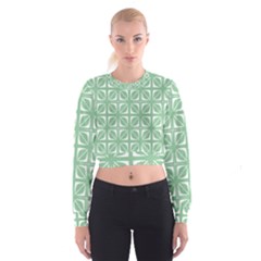 Pattern 168 Cropped Sweatshirt by GardenOfOphir