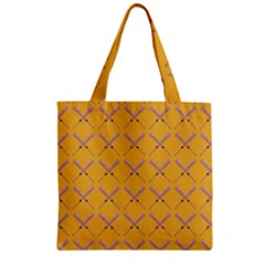 Pattern 189 Zipper Grocery Tote Bag by GardenOfOphir
