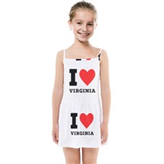I Love Virginia Kids  Summer Sun Dress by ilovewhateva