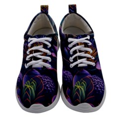 Ai Generated Succulents Flowers Women Athletic Shoes by Semog4