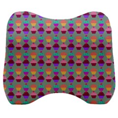 Pattern 209 Velour Head Support Cushion by GardenOfOphir