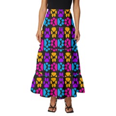 Pattern 221 Tiered Ruffle Maxi Skirt by GardenOfOphir
