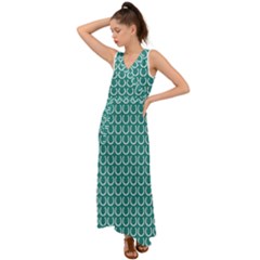 Pattern 226 V-neck Chiffon Maxi Dress by GardenOfOphir