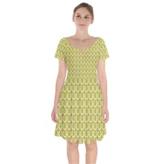 Pattern 232 Short Sleeve Bardot Dress by GardenOfOphir