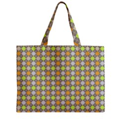 Pattern 253 Zipper Mini Tote Bag by GardenOfOphir