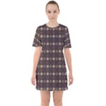 Pattern 254 Sixties Short Sleeve Mini Dress
