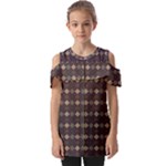 Pattern 254 Fold Over Open Sleeve Top