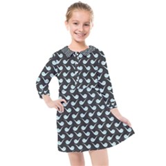Pattern 262 Kids  Quarter Sleeve Shirt Dress by GardenOfOphir