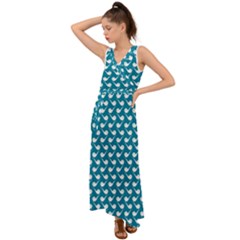 Pattern 277 V-neck Chiffon Maxi Dress by GardenOfOphir