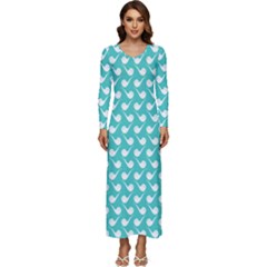 Pattern 280 Long Sleeve Longline Maxi Dress by GardenOfOphir