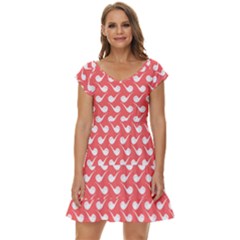 Pattern 281 Short Sleeve Tiered Mini Dress by GardenOfOphir