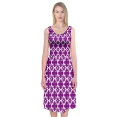 Pattern 305 Midi Sleeveless Dress by GardenOfOphir