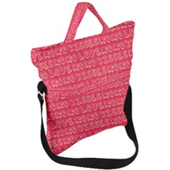 Pattern 317 Fold Over Handle Tote Bag by GardenOfOphir
