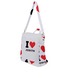 I Love Judith Crossbody Backpack by ilovewhateva