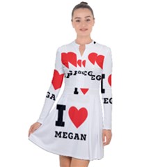 I Love Megan Long Sleeve Panel Dress by ilovewhateva