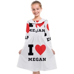 I Love Megan Kids  Midi Sailor Dress by ilovewhateva