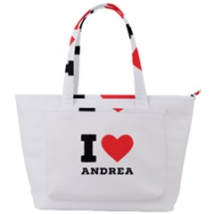 I Love Andrea Back Pocket Shoulder Bag  by ilovewhateva