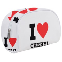 I Love Cheryl Make Up Case (medium) by ilovewhateva