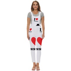 I Love Hannah Women s Pinafore Overalls Jumpsuit by ilovewhateva