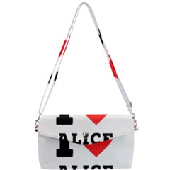 I Love Alice Removable Strap Clutch Bag by ilovewhateva