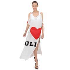 I Love Julia  Maxi Chiffon Cover Up Dress by ilovewhateva