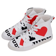 I Love Judy Men s Hi-top Skate Sneakers by ilovewhateva