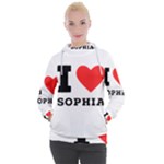 I love sophia Women s Hooded Pullover
