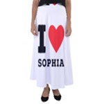 I love sophia Flared Maxi Skirt