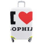 I love sophia Luggage Cover (Medium)