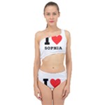 I love sophia Spliced Up Two Piece Swimsuit