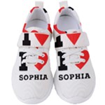 I love sophia Women s Velcro Strap Shoes