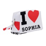 I love sophia Wristlet Pouch Bag (Medium)
