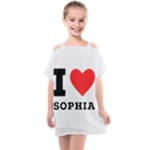 I love sophia Kids  One Piece Chiffon Dress