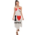 I love sophia Halter Tie Back Dress 