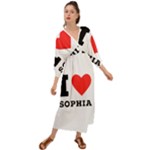 I love sophia Grecian Style  Maxi Dress