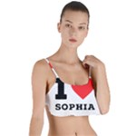 I love sophia Layered Top Bikini Top 