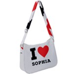 I love sophia Zip Up Shoulder Bag