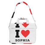 I love sophia MacBook Pro 13  Shoulder Laptop Bag 
