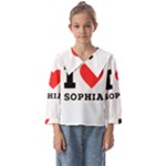 I love sophia Kids  Sailor Shirt