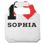 I love sophia Premium Foldable Grocery Recycle Bag