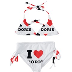I Love Doris Kids  Classic Bikini Set by ilovewhateva