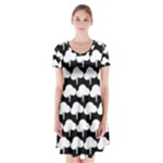 Pattern 361 Short Sleeve V-neck Flare Dress
