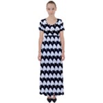 Pattern 361 High Waist Short Sleeve Maxi Dress
